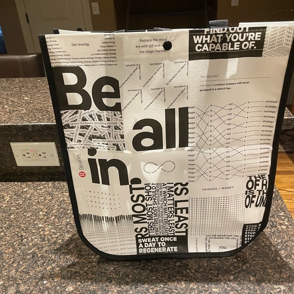 One big Lululemon Gift Bag - Picture 3 of 3